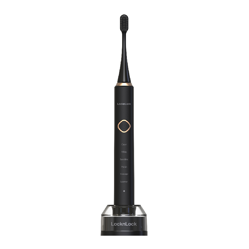 Bàn Chải Đánh Răng Điện LocknLock, Electric Toothbrush Dc3.7V, 3W, Sạc Không Dây - Màu Đen - ENR636BLK, , large image number 3